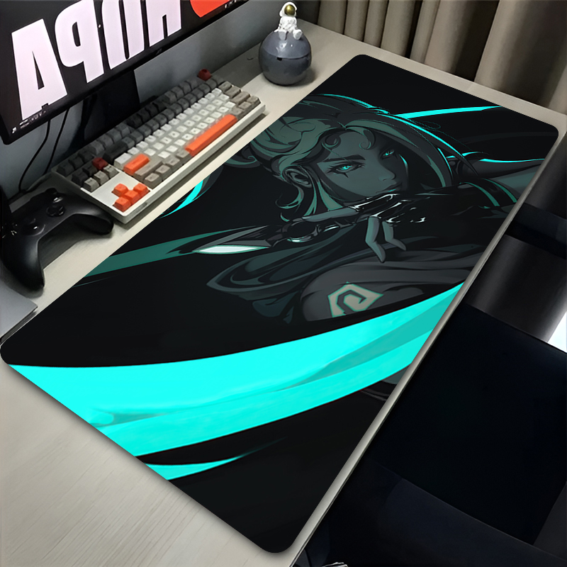 Gaming Keyboard Tactile - Mouse Pad Hot Game Valorant Jett