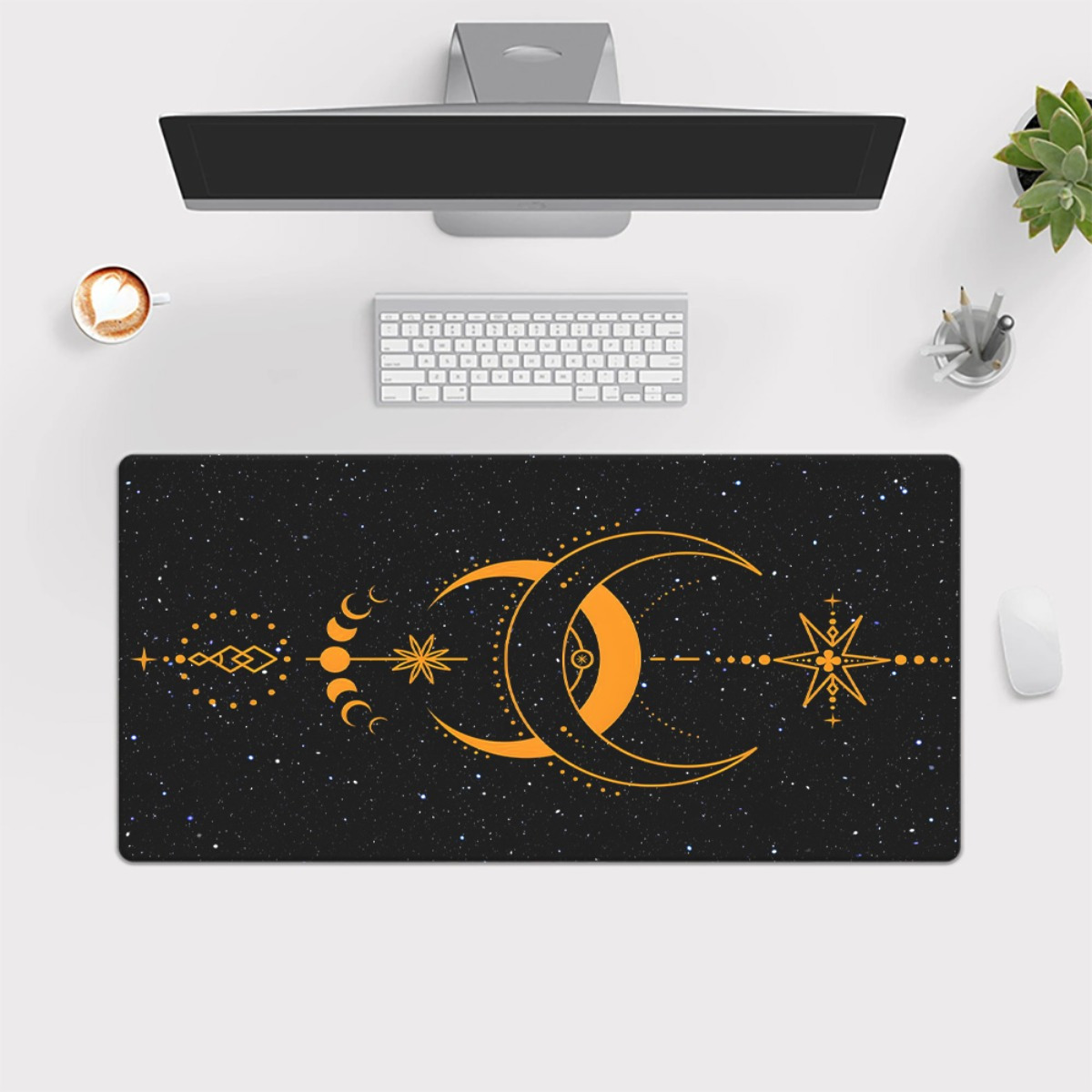 Brand Moon Black HD Printed Pa - đánh giá và giá Gaming Keyboard Brand