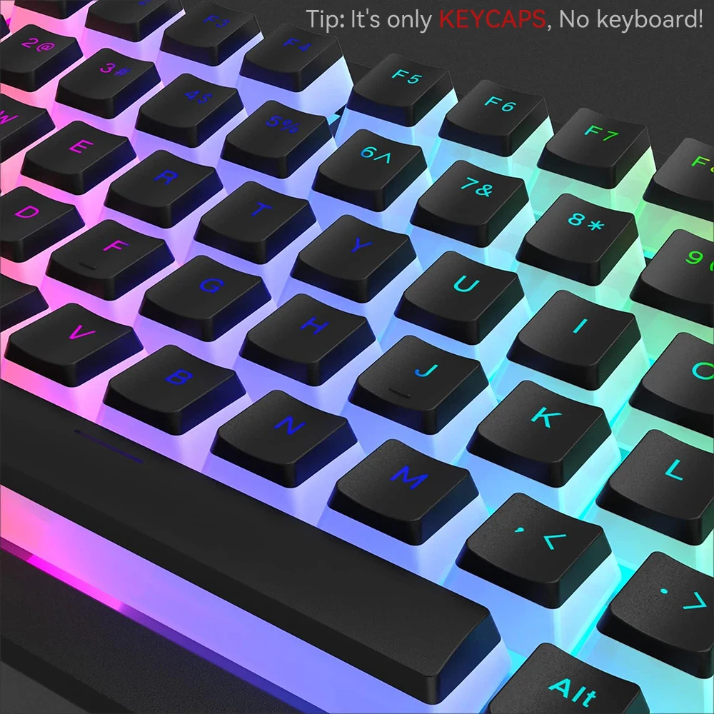 New Pudding PBT Keycaps 129 Ke - đánh giá và giá Gaming Keyboard And Mouse Set