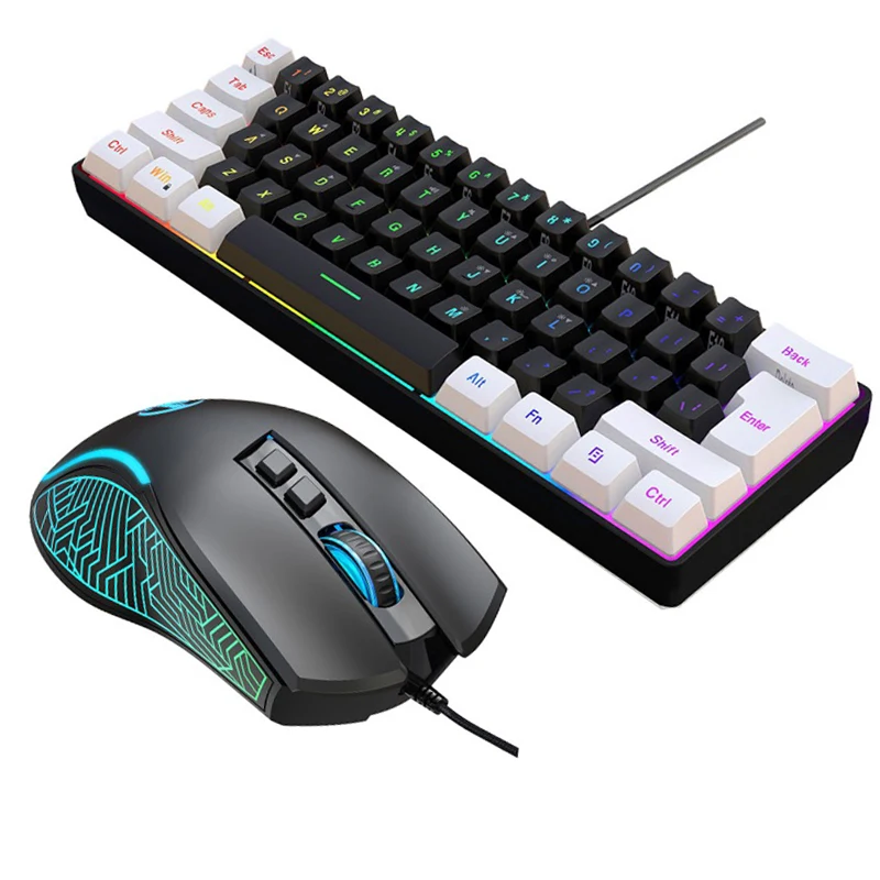Keyboard and Mouse 60% Compute - đánh giá và giá Gaming Keyboard And Mouse Set
