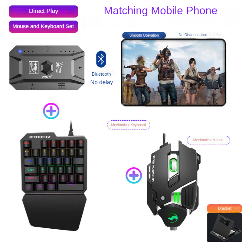 M1 Pro Gamepad Mobile Phone Ga - đánh giá và giá Gaming Keyboard And Mouse Set
