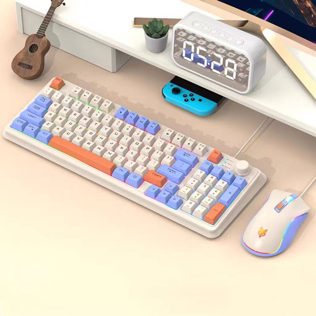 K820 USB Wired Gaming Keyboard - đánh giá và giá Gaming Keyboard And Mouse Set