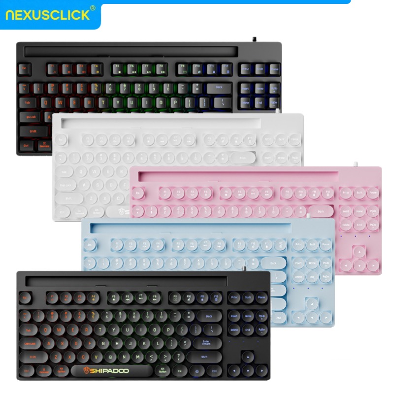 NexusClick Hot Sale 87 keys Ba - đánh giá và giá Gaming Keyboard Thocky
