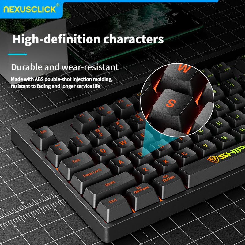 NexusClick Hot Sale 87 keys Ba - đánh giá và giá Gaming Keyboard Thocky