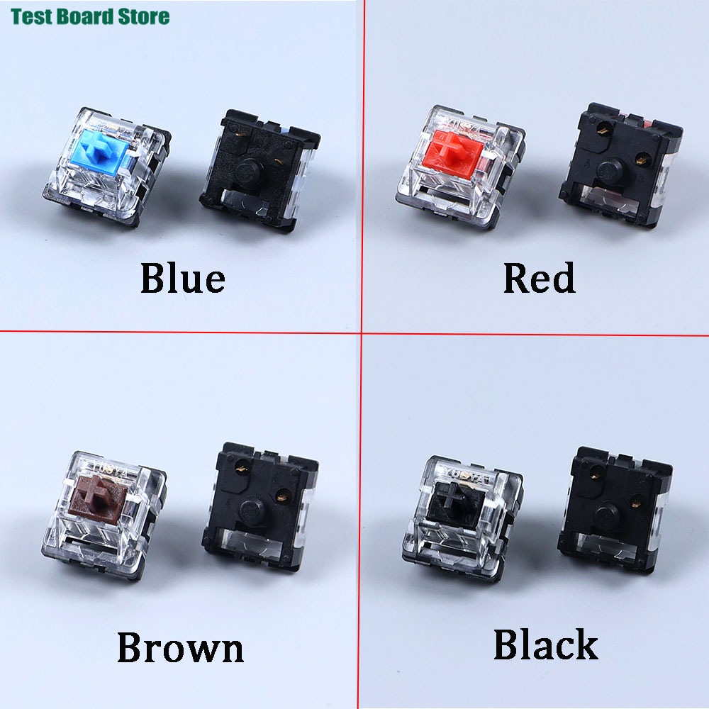2Pin Clicky Linear Tactile Sil - đánh giá và giá Gaming Keyboard Blue Switches