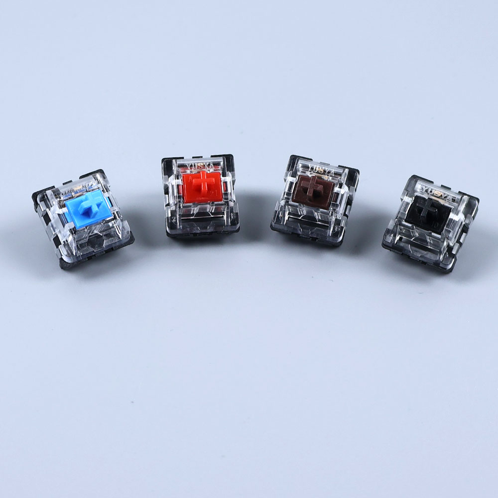 2Pin Clicky Linear Tactile Sil - đánh giá và giá Gaming Keyboard Blue Switches