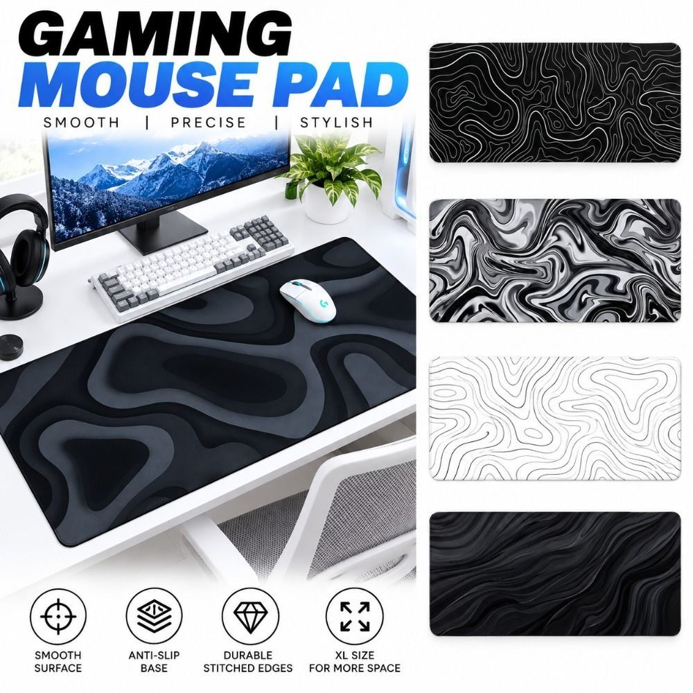 Large Gaming Mouse Pad Anti-Sl - đánh giá và giá Gaming Keyboard Mouse