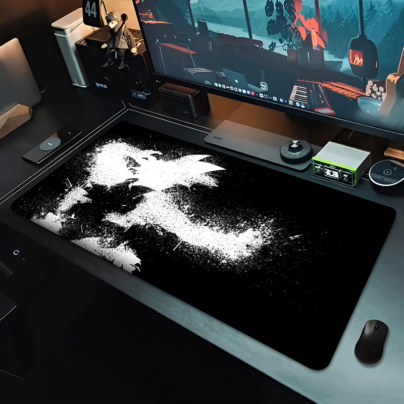 DBZ Black Anime Mouse Pad Drag - đánh giá và giá Gaming Keyboard Esports