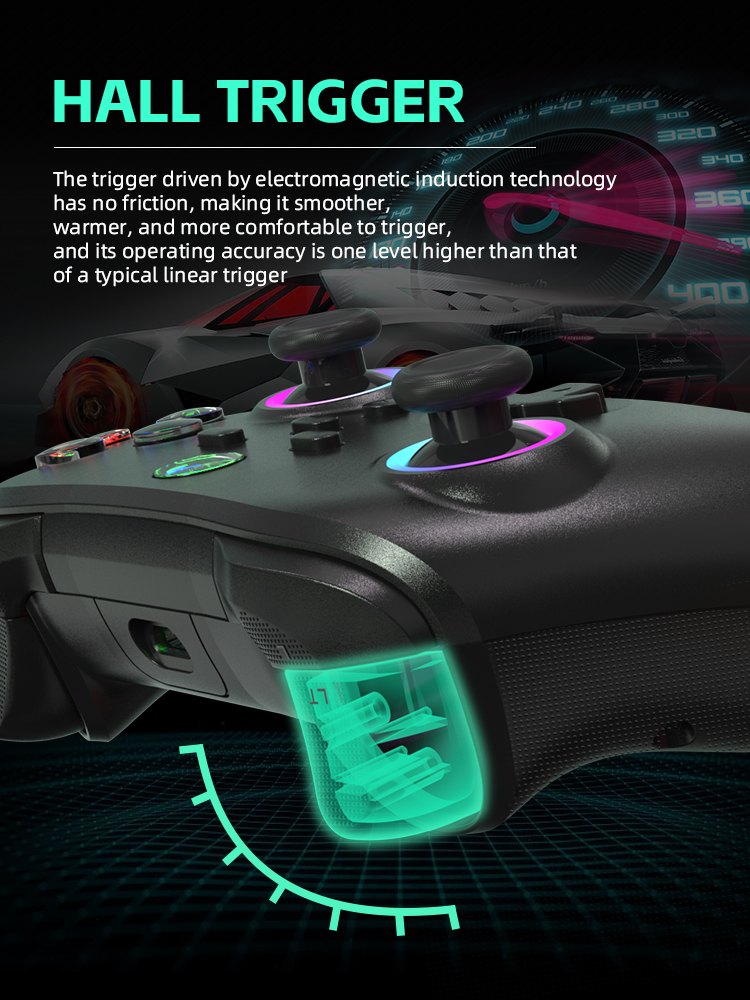 Data Frog Wireless Controller  - đánh giá và giá Gaming Keyboard Hall Effect