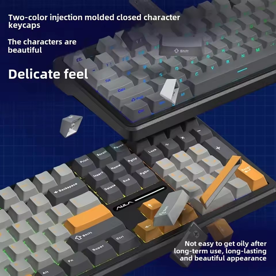 AULA F108 Pro Gaming Mechanica - đánh giá và giá Gaming Keyboard Thocky