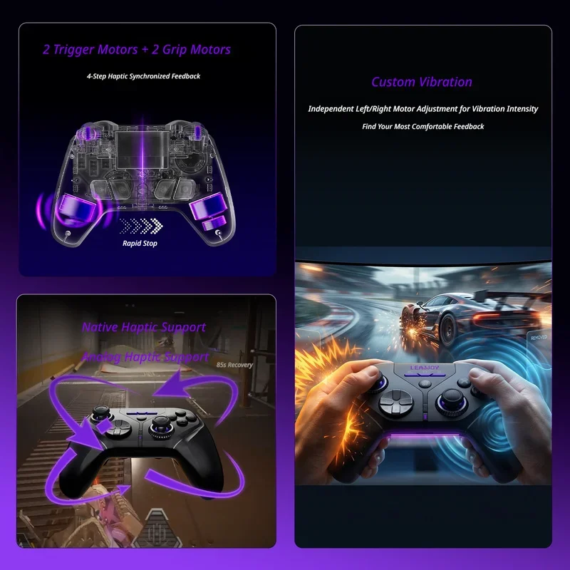 LEADJOY XENO PRO Wireless Blue - đánh giá và giá Gaming Keyboard Hall Effect