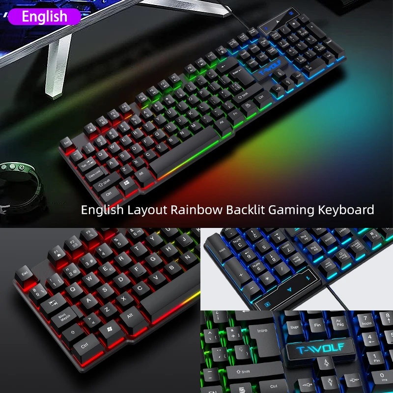 5-in-1 Set Gaming Combo Keyboa - đánh giá và giá Gaming Keyboard And Mouse Set