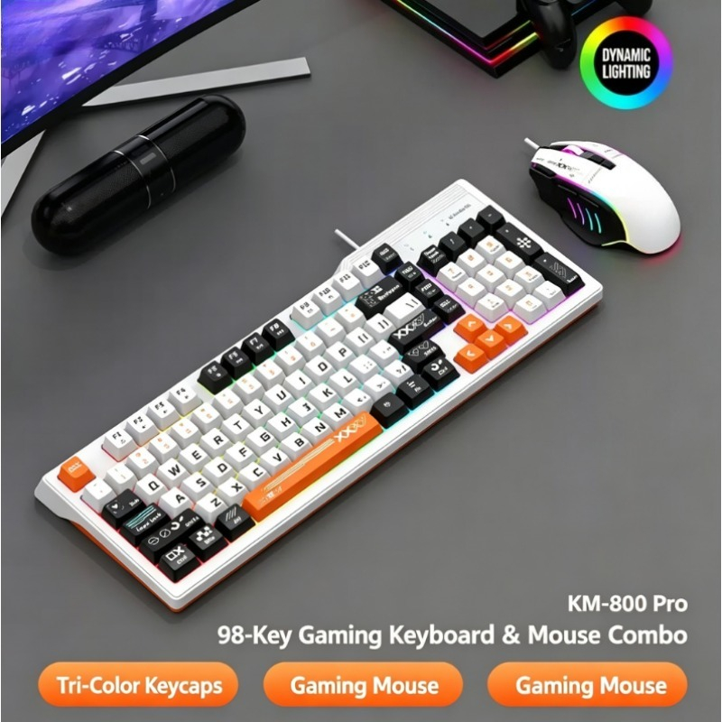 K8pro 3 In 1 Gaming Combo Wire - đánh giá và giá Gaming Keyboard And Mouse Set