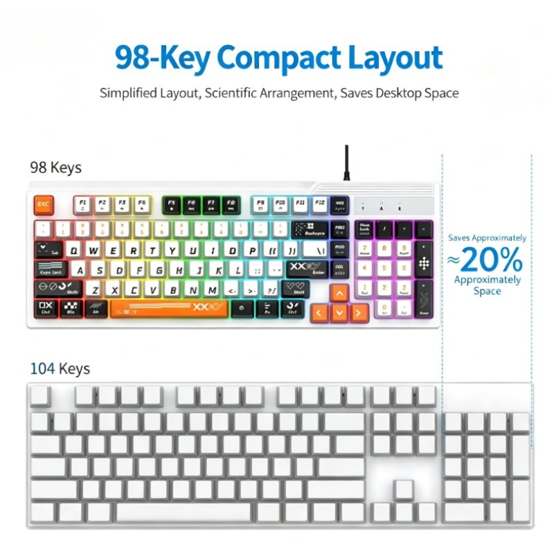K8pro 3 In 1 Gaming Combo Wire - đánh giá và giá Gaming Keyboard And Mouse Set