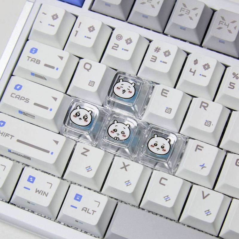 Chiikawa 4 Pcs Handmade Transp - đánh giá và giá Gaming Keyboard Esports
