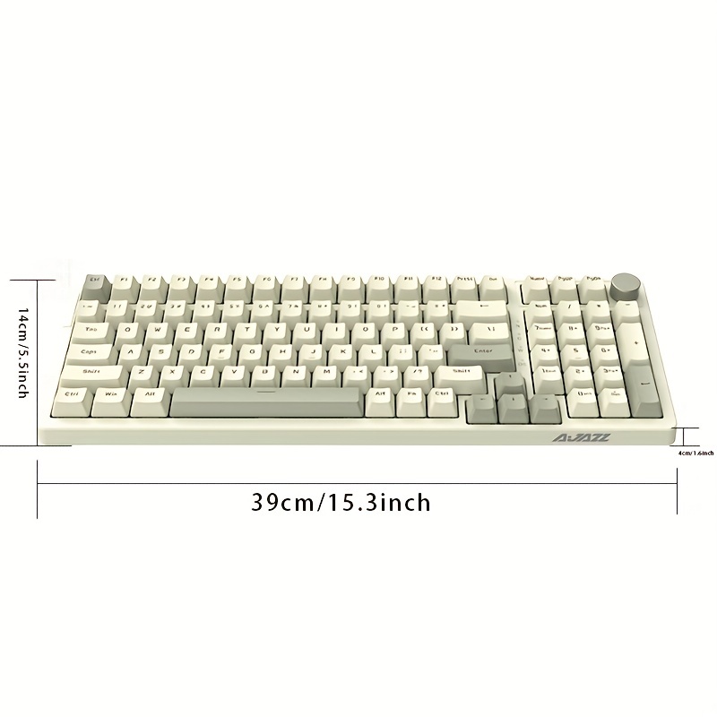 AJAZZ AK992 Retro Wired Mechan - đánh giá và giá Gaming Keyboard Thocky