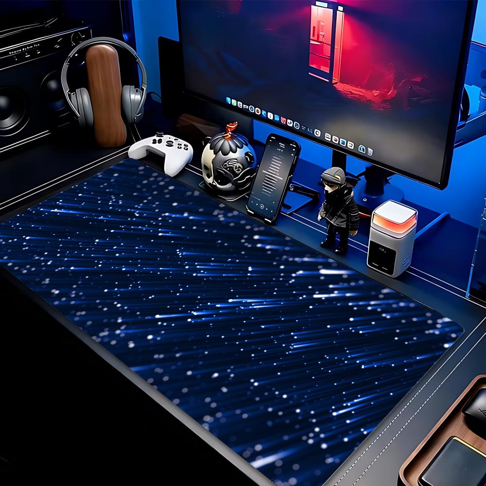 Large Mousepad Blue Starry Met - đánh giá và giá Gaming Keyboard Blue