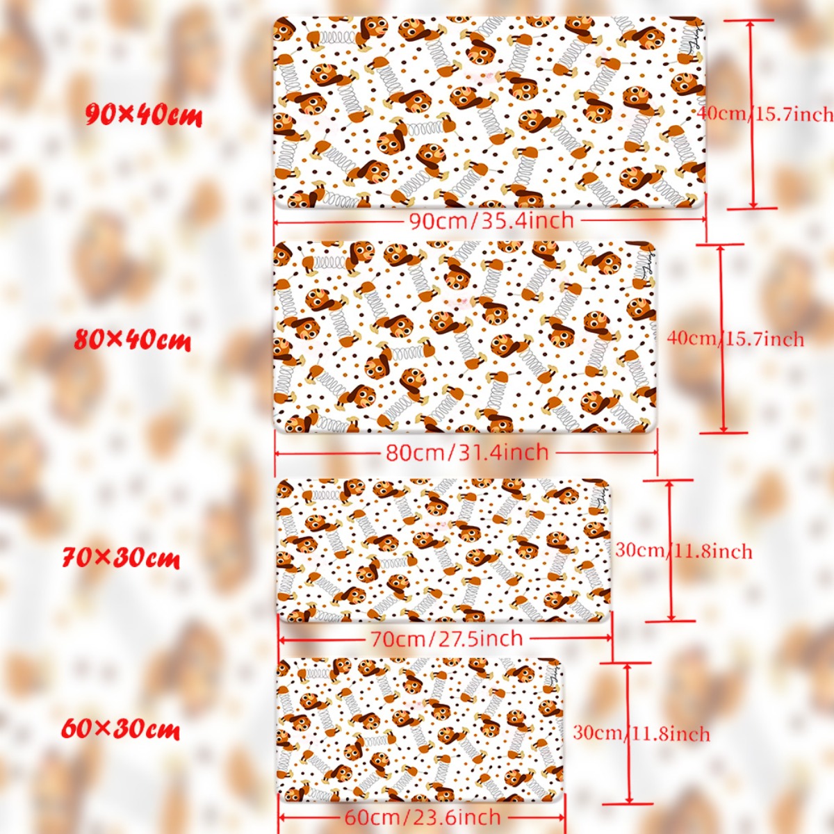 Brand Small Animal HD Printed  - đánh giá và giá Gaming Keyboard Brand