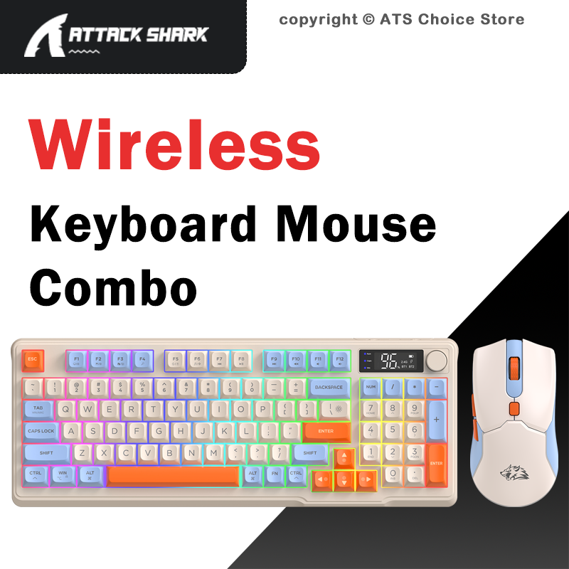 FREEWOLF T96 Wireless Keyboard - đánh giá và giá Gaming Keyboard And Mouse Set