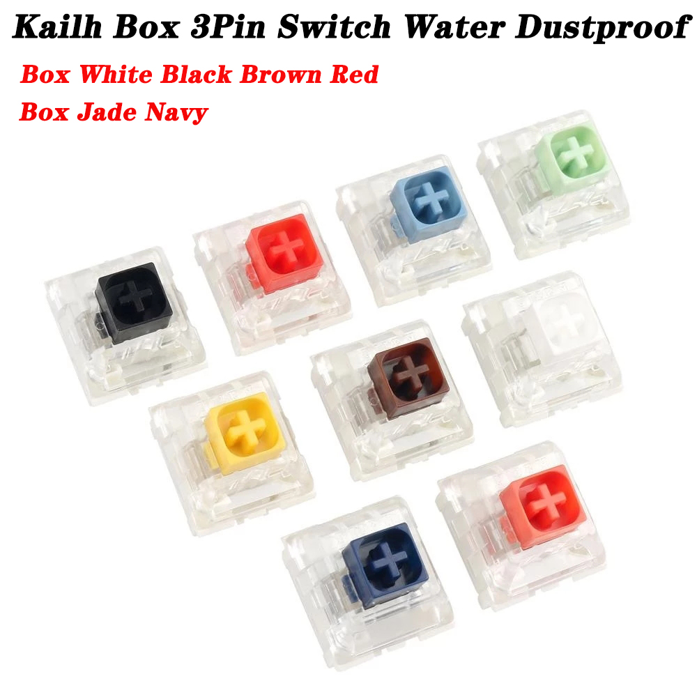 Kailh BOX Mx Công Tắc Trắng Đỏ - đánh giá và giá Gaming Keyboard Blue Switches