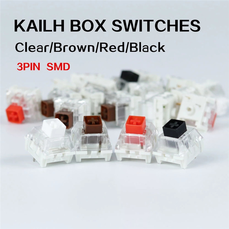 Kailh BOX Mx Công Tắc Trắng Đỏ - đánh giá và giá Gaming Keyboard Blue Switches