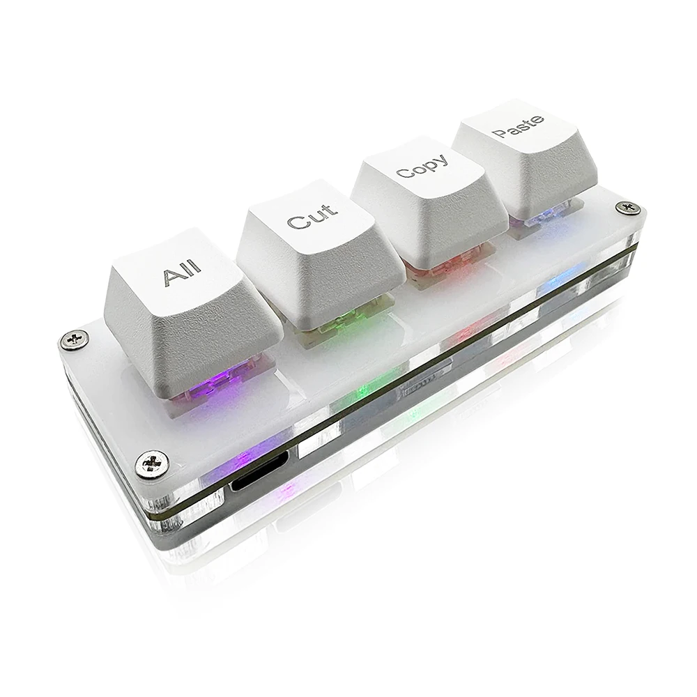Mini 4-Key Game Keypad All Cut - đánh giá và giá Gaming Keyboard He