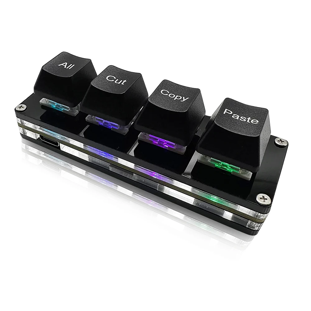Mini 4-Key Game Keypad All Cut - đánh giá và giá Gaming Keyboard He